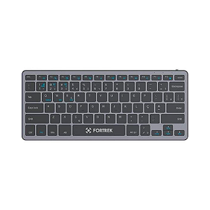Teclado Office Fortrek KB11 Compact Bluetooth Preto