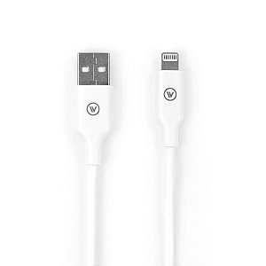 Cabo de Carregamento iWill Essencial USB para Lightning Branco