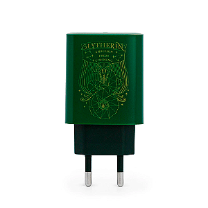 Fonte de Carregador Harry Potter Sonserina USB-C 33W Verde