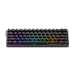 Teclado Magnético Gamer Monsgeek Fun60 Ultra TMR RGB Preto