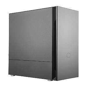 Gabinete Gamer Cooler Master Silencio S600 Steel Black Com Fans Preto