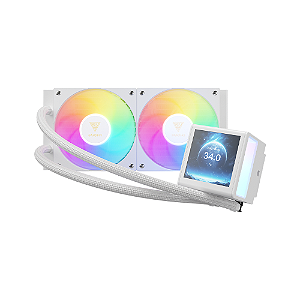 Water Cooler Gamdias Chione P5-240 Com Display Digital Branco