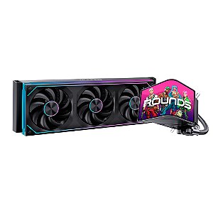 Water Cooler Gamer Round5 Horizon Tela Curva ARGB 360mm Preto