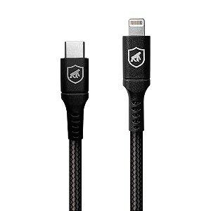 Cabo Survivor Gshield Tipo C Para Lightning 1.5m Preto