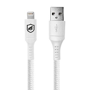 Cabo Survivor Gshield USB-A Para Lightning 1.5m Branco