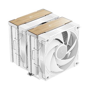 Cooler para Processador Deepcool AK620 G2 Dual Tower Madeira Branco