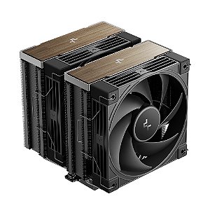 Cooler para Processador Deepcool AK620 G2 Dual Tower Madeira Preto