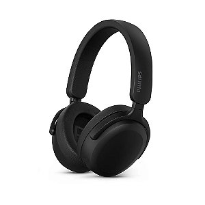 Fone de Ouvido Headphone Bluetooth Philips TAH2500 Cancelamento de Ruído Até 50h de Bateria Preto
