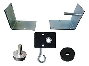 Kit Toldos Máquina Redutor Catraca Mancal Cortina Retrátil