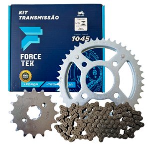 Kit transmissão Force Tek Honda CG Titan 160