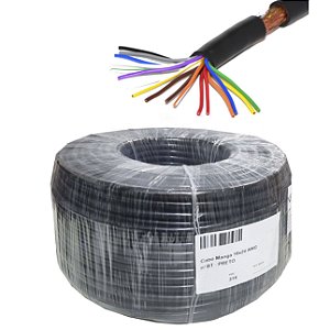 Cabo Manga 16X24 AWG c/ BT - PRETO (metro)