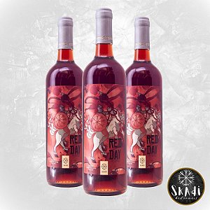 Combo 3 Hidroméis Red Day - Melomel de Frutas Vermelhas