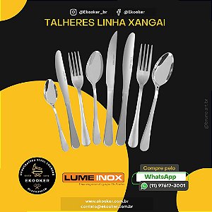Colher Chá Xangai (12 unidades) LumeInox