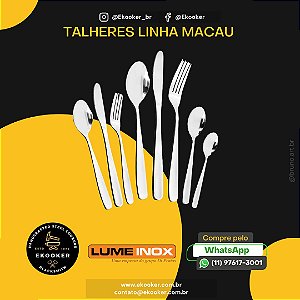 Faca Churasco Macau (12 unidades) LumeInox