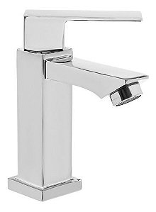 Torneira Banheiro Lavabo Pia Cuba Luxo Quadrada ¼ De Volta