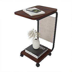 MESA DE APOIO CANTO CAMA SALA QUARTO OFICCE  40CM