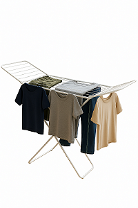 Varal De Chão Gigante 170Cm Extra Grande Reforçado Dobravel