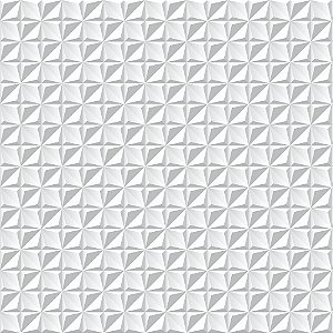 Papel de Parede - Geométrico com efeito gesso 3D