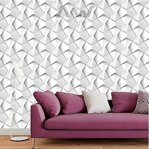 Papel de parede Adesivo - Geométrico 3D
