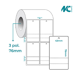 43x75MMX2CARR 2 PICOTES 3 POLEGADAS COD:1257