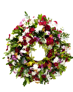 Coroa de Flores Primavera