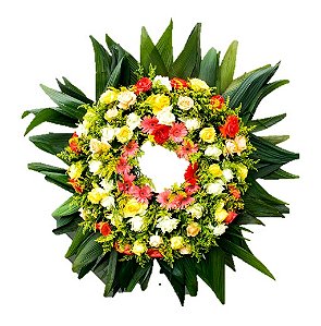 Coroa de Flores Harmonia Floral