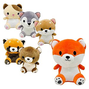 PELUCIA ANIMAIS DIVERSOS 21CM