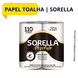 PAPEL TOALHA SORELLA | ABSOLUTE