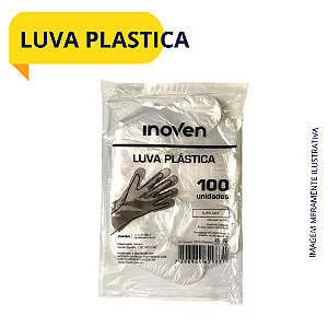 LUVA PLASTICA DESCARTÁVEL | INOVEN