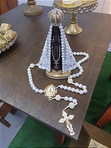 Terço de Noiva Luxuosa - Nossa Senhora Aparecida