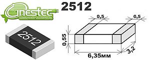 0R75 RES. SMD 2512