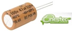47UF X 100V  BIPOLAR  RD - 13X22MM
