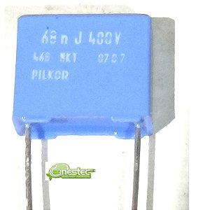 68KPF X 630V POLIESTER AXIAL