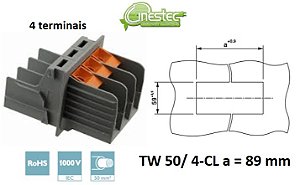 BORNE DE PASSAGEM - TW 50/ 4-CL