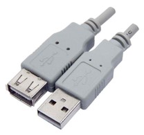 CABO EXTENSAO USB 2.0  A MACHO X A FEMEA  1,8M