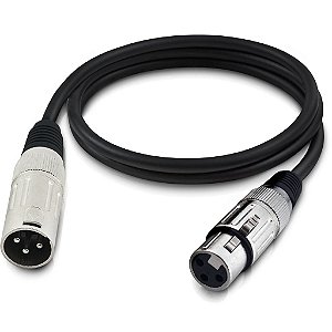 CABO MICROFONE XLR CANON M X F  1M PROF