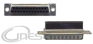 CONECTOR DB25 MACHO CRIMPAR