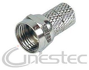 CONECTOR F COM ROSCA / TWISTER  RG59