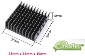 DISSIPADOR PARA COOLER 35x35x10mm