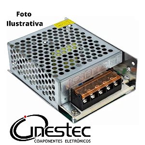 FONTE CHAVEADA METALICA 24V x 5A - 120W