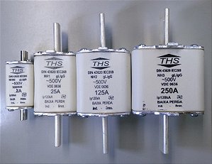 FUSIVEL RETARDO NH1 125A 500V GL