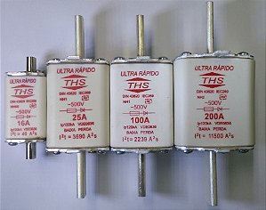 FUSIVEL ULTRA RAPIDO NH2 400A 500V U/R