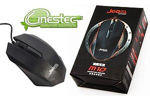 MOUSE OPTICO - PRETO USB - JEDEL M10 - 1000 DPI