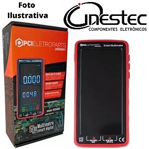 MULTIMETRO DIGITAL SMART - TS7CLRLCD - RECARREGALVEL COM ENTRADA USB