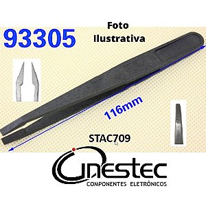 PINCA PLASTICA CONDUTIVA - TIPO CHATA - 2,5mm - 709