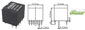 RELE AUTOMOTIVO DUPLO  12V  25A  SA2RC2