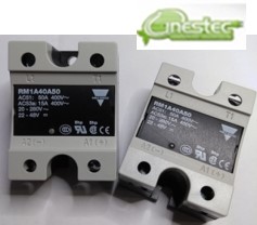 RELE ESTATICO 1F - 50A AC T.LINHA= 42 - 440V AC T.COMANDO= 20 ÃÂ