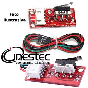 SHIELD ENDSTOP (FIM DE CURSO) - IMPRESS 3D ARDUINO RAMPS