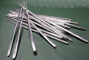 SOLDA EM BARRA EXTRUDADA COBIX AZUL 60SNX40PB CADA BARRA 120G