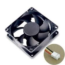 VENT. COOLER 12V 60 X 60MM X 25MM  3 FIOS CONECTOR COM ROLAMENTO